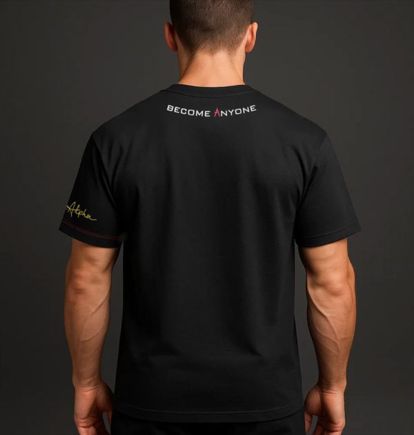 T-shirt Zwart - Afbeelding 2